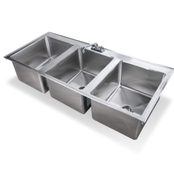 Steel Works SWDIS-3FB101410 Sink, Drop-In