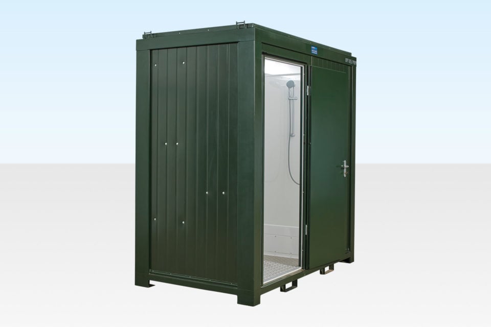 2.4m x 1.4m Mains Toilet/Shower