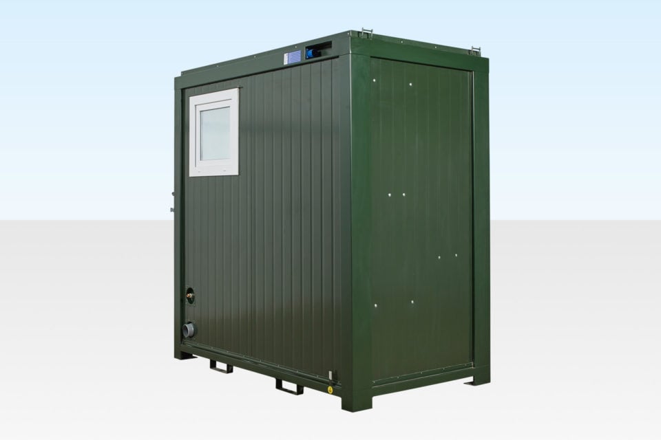 2.4m x 1.4m Mains Toilet/Shower